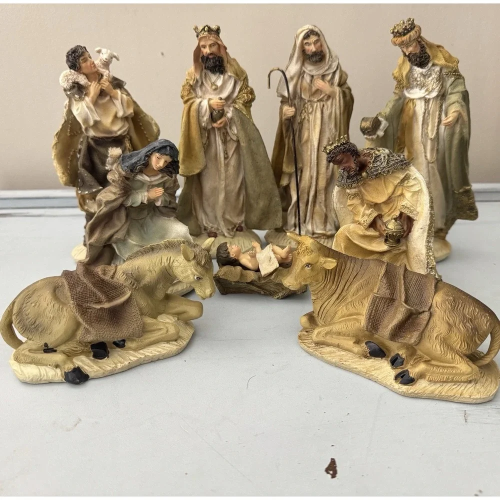 Silent Night Nativity Manger Collection 5